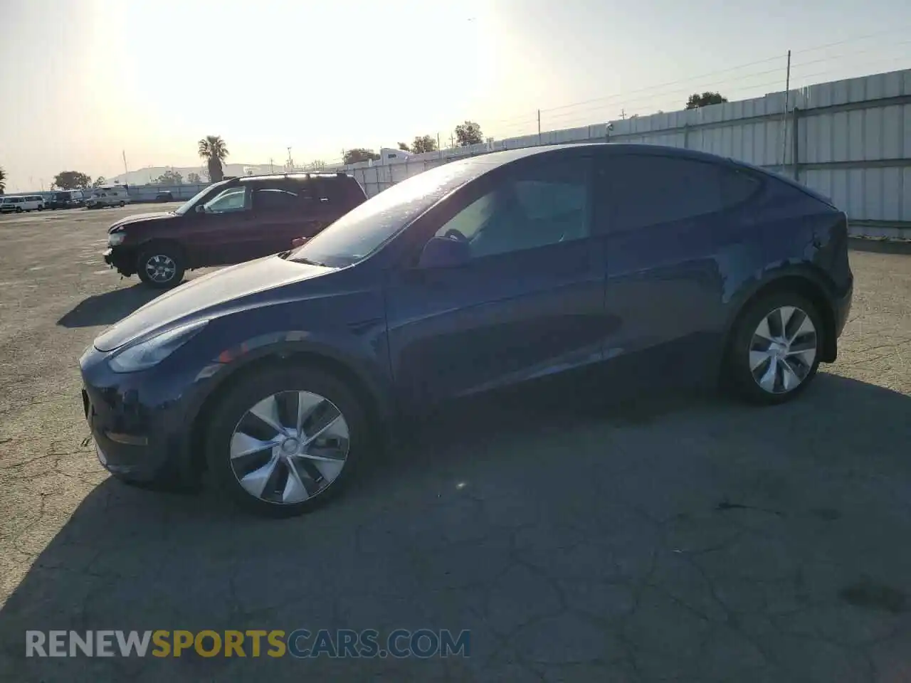 1 Photograph of a damaged car 7SAYGDEE4NF408202 TESLA MODEL Y 2022