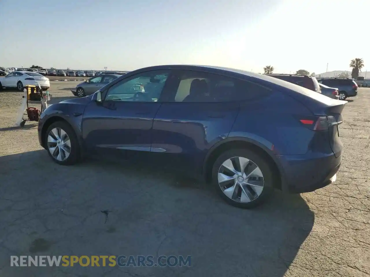 2 Photograph of a damaged car 7SAYGDEE4NF408202 TESLA MODEL Y 2022
