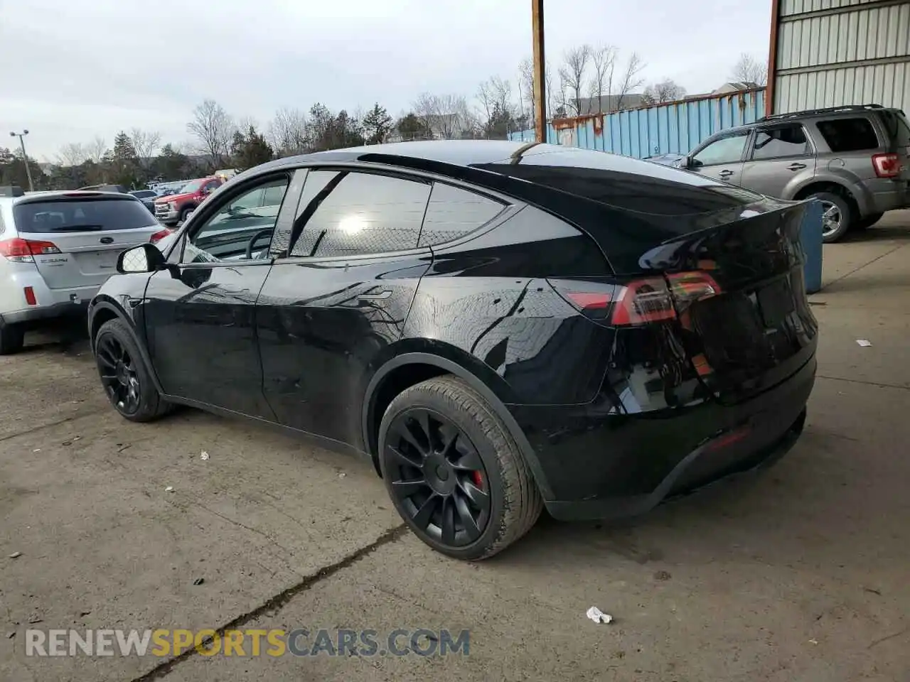 2 Photograph of a damaged car 7SAYGDEE4NF425775 TESLA MODEL Y 2022