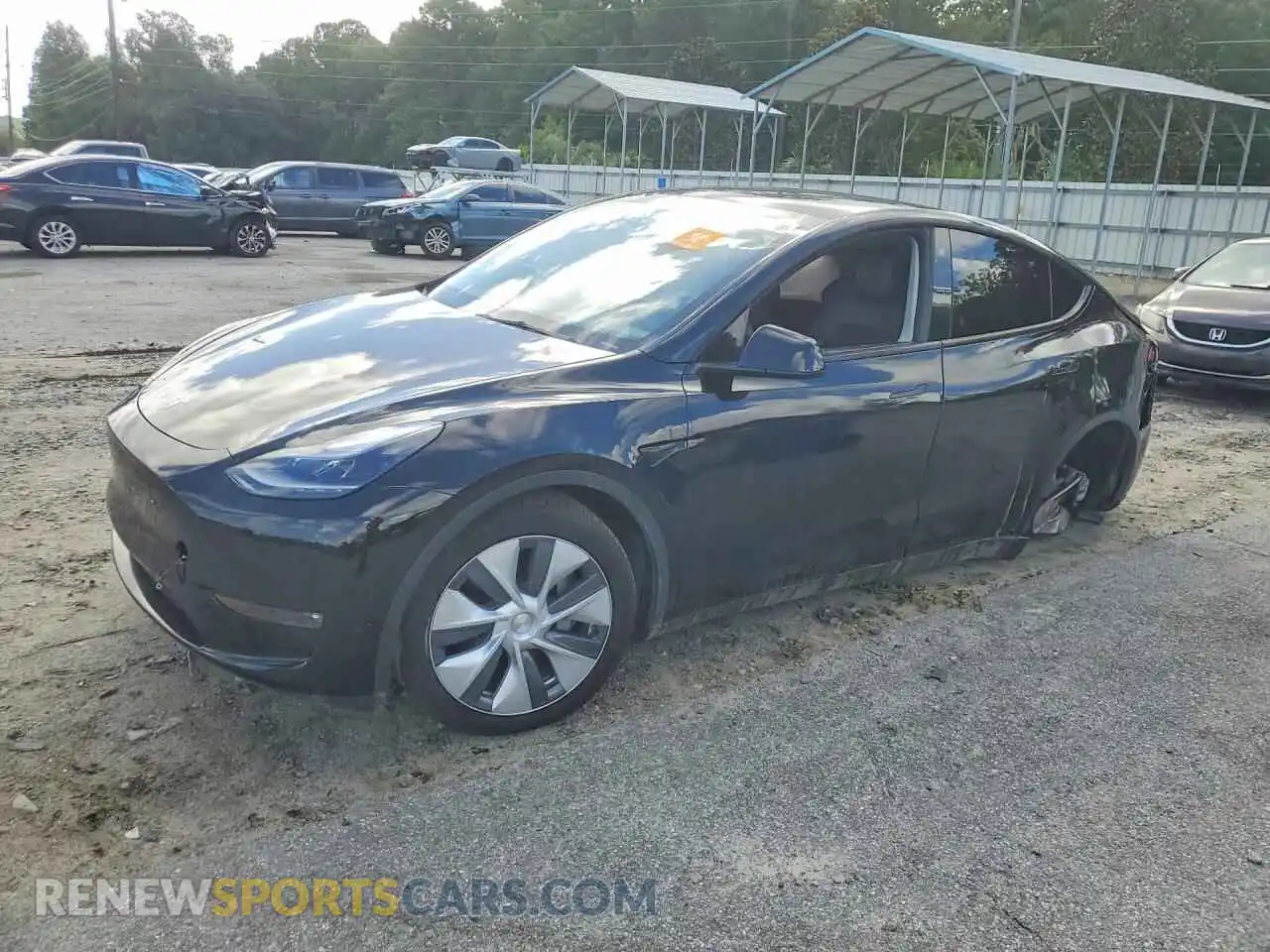 1 fotografías del automóvil dañado 7SAYGDEE4NF431690 TESLA MODEL Y 2022