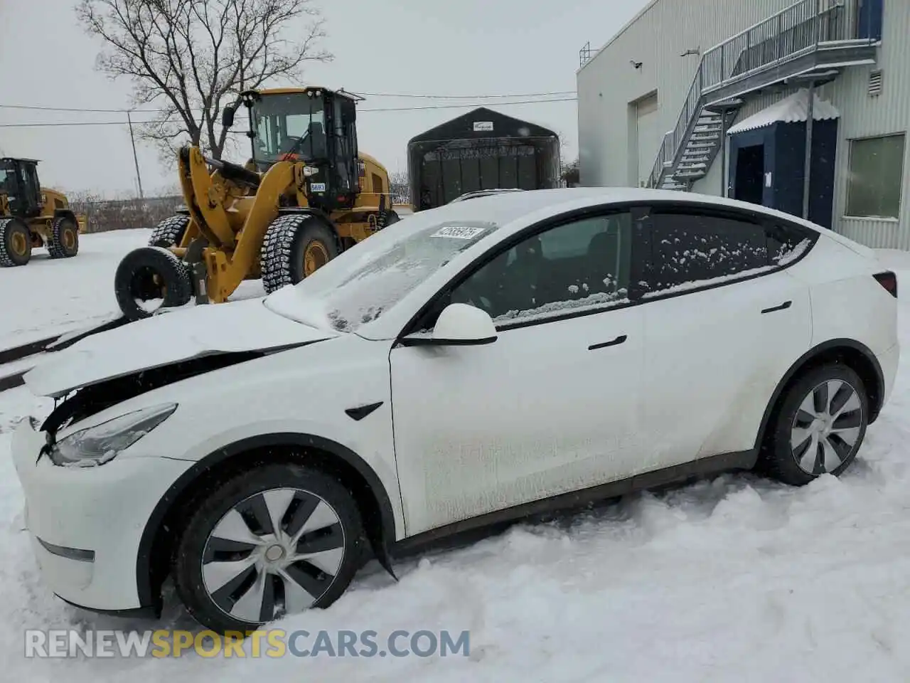 1 Photograph of a damaged car 7SAYGDEE4NF433617 TESLA MODEL Y 2022