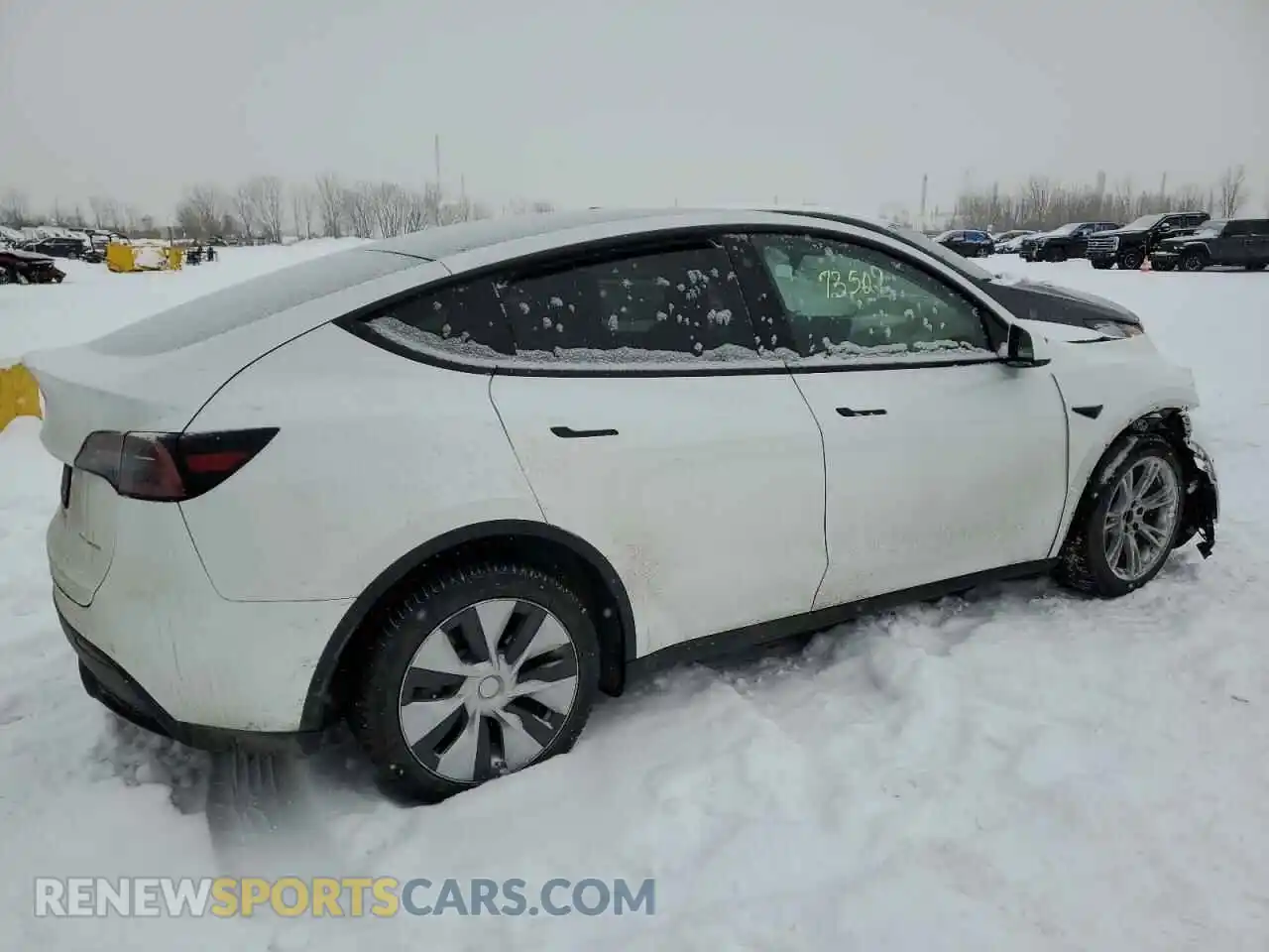 3 Photograph of a damaged car 7SAYGDEE4NF433617 TESLA MODEL Y 2022