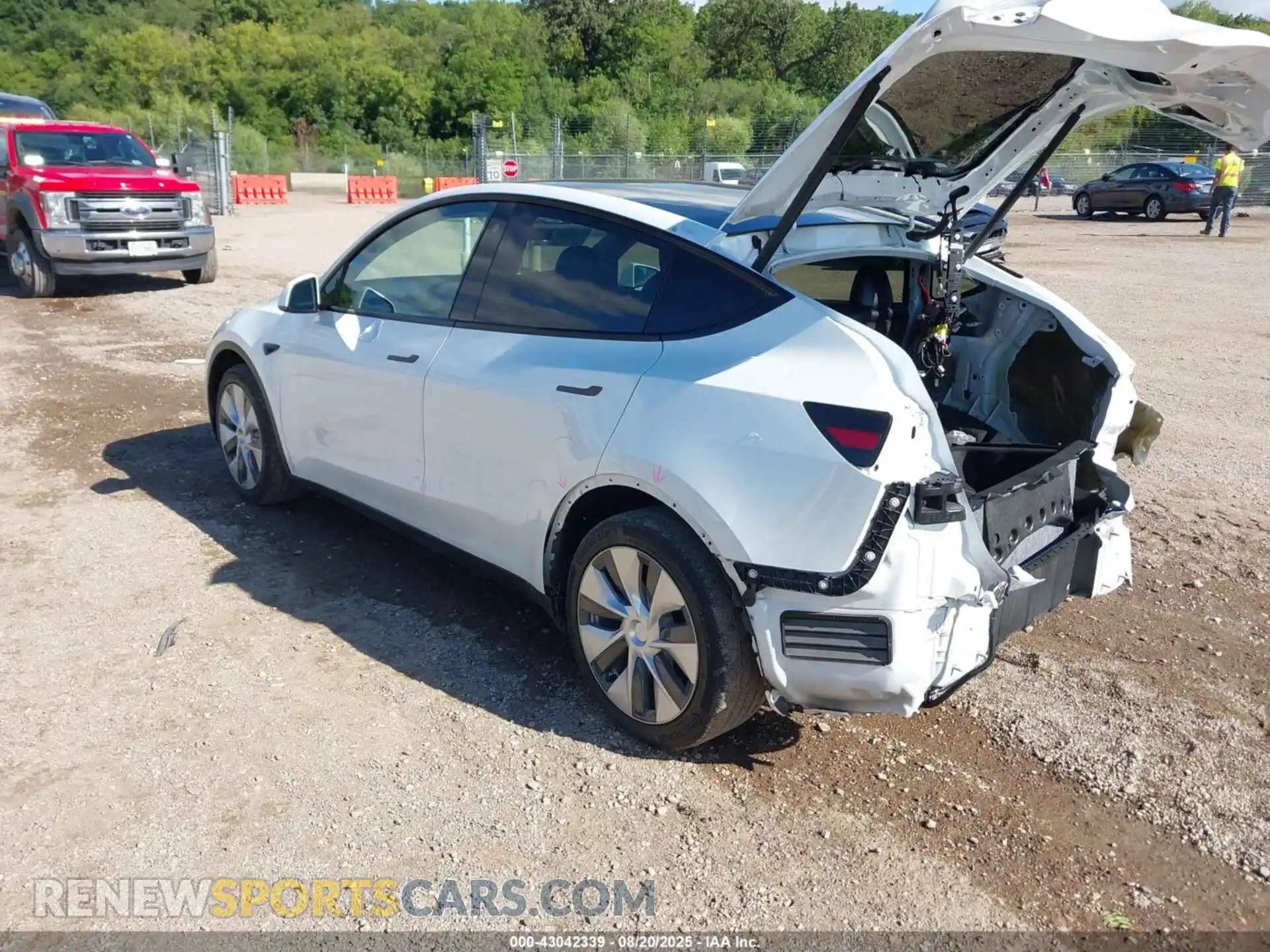 3 Photograph of a damaged car 7SAYGDEE4NF434122 TESLA MODEL Y 2022