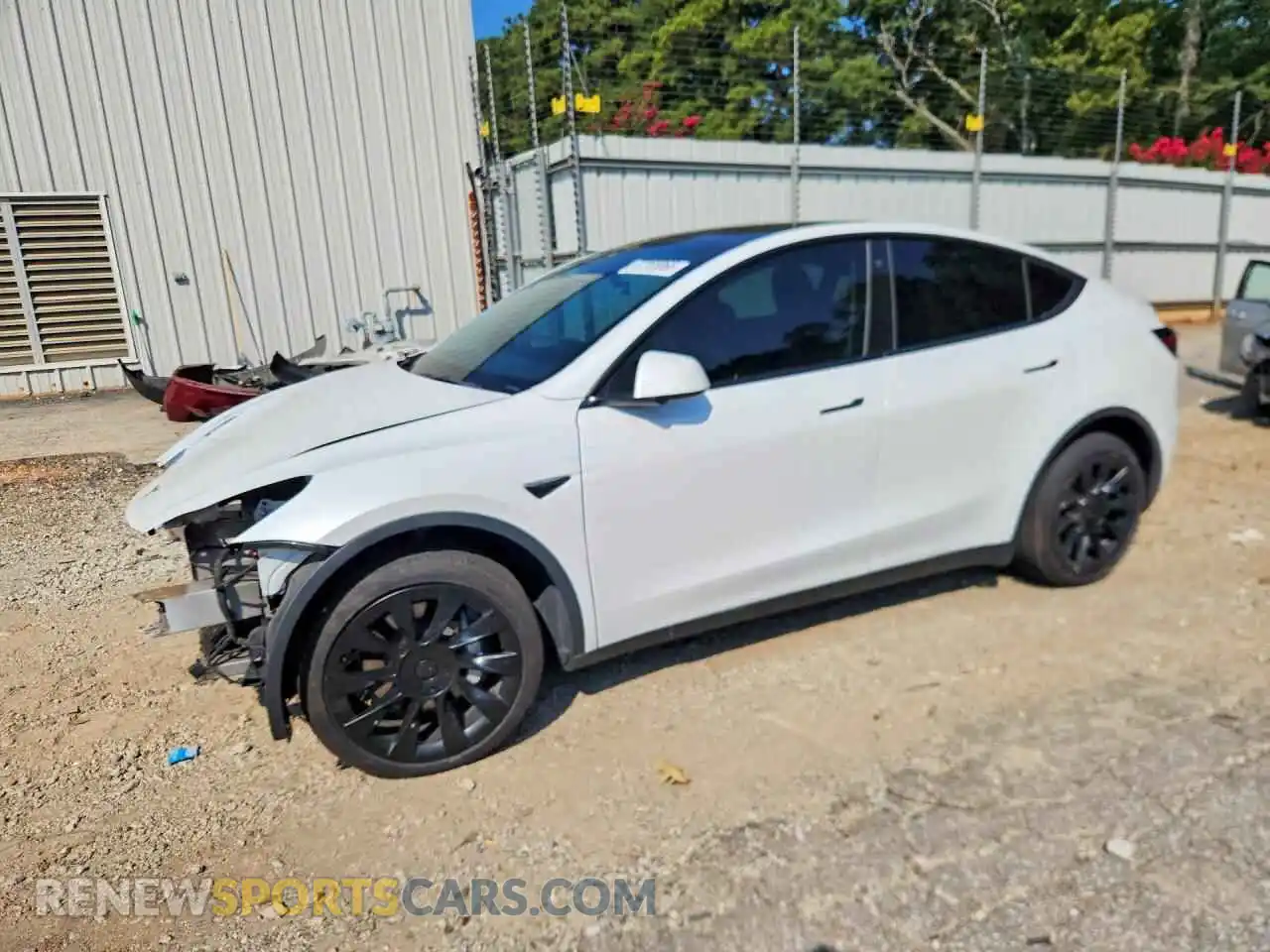 1 Photograph of a damaged car 7SAYGDEE4NF439742 TESLA MODEL Y 2022