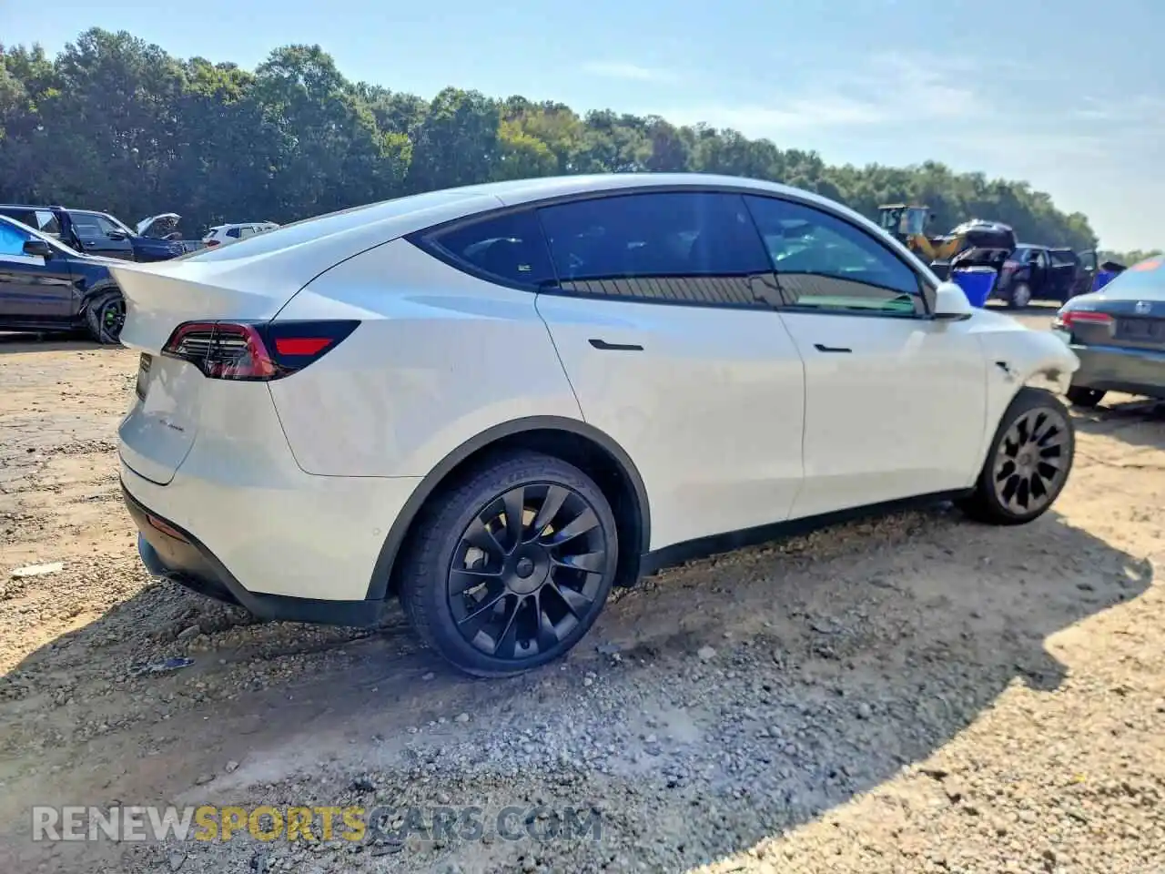 3 Photograph of a damaged car 7SAYGDEE4NF439742 TESLA MODEL Y 2022