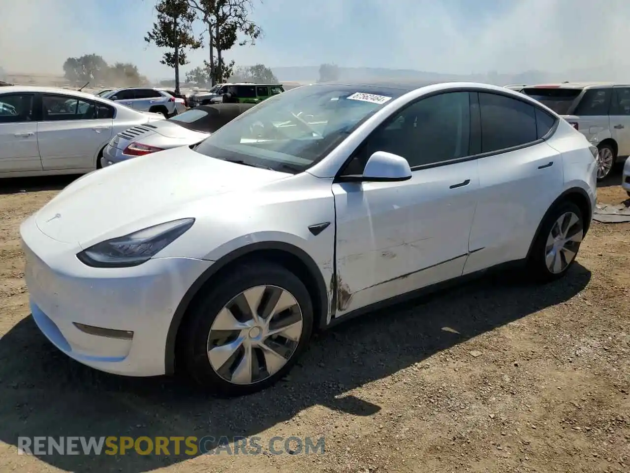 1 Photograph of a damaged car 7SAYGDEE4NF459036 TESLA MODEL Y 2022