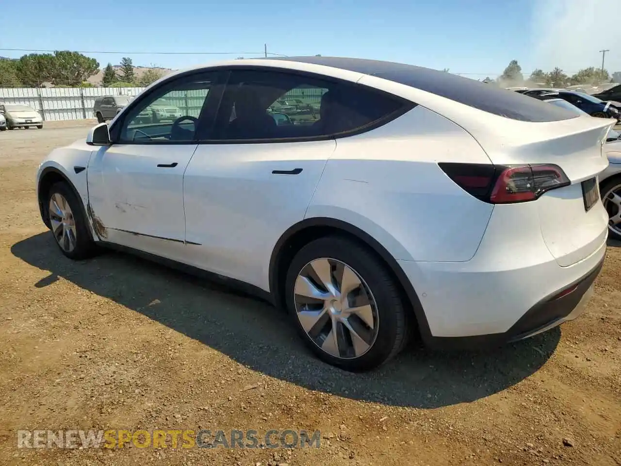 2 Photograph of a damaged car 7SAYGDEE4NF459036 TESLA MODEL Y 2022