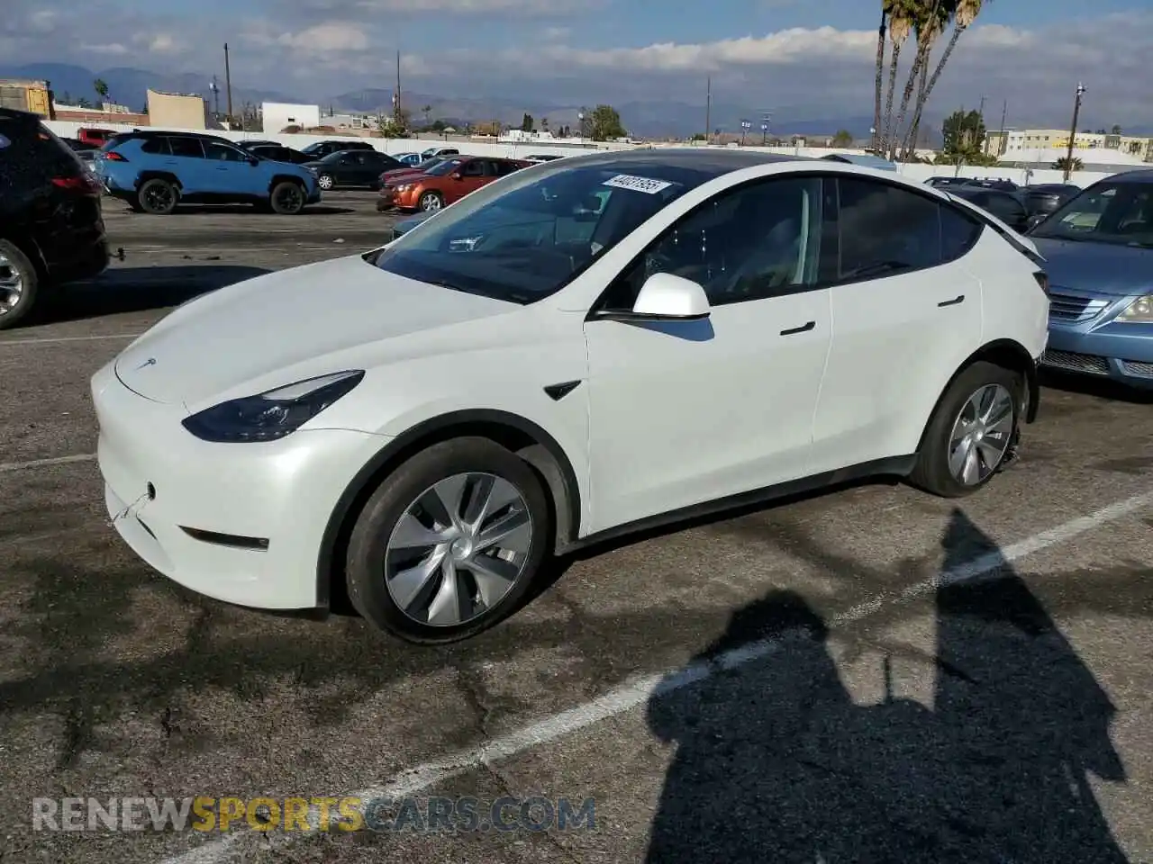 1 Photograph of a damaged car 7SAYGDEE4NF515511 TESLA MODEL Y 2022