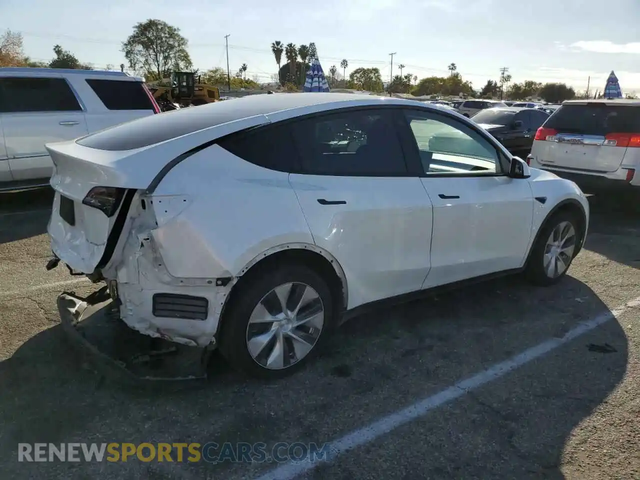 3 Photograph of a damaged car 7SAYGDEE4NF515511 TESLA MODEL Y 2022