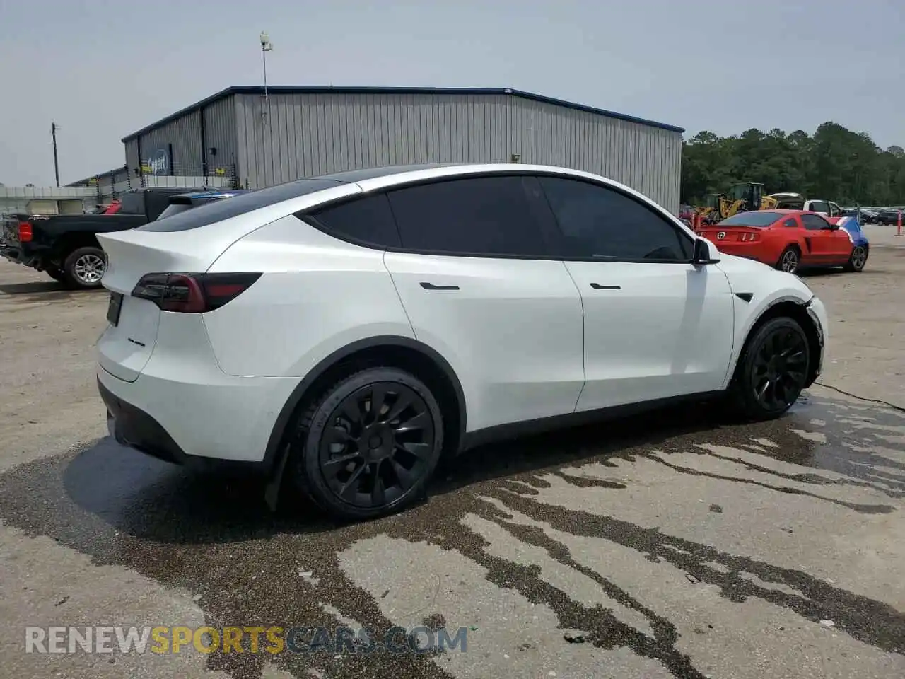 3 Photograph of a damaged car 7SAYGDEE4NF535208 TESLA MODEL Y 2022