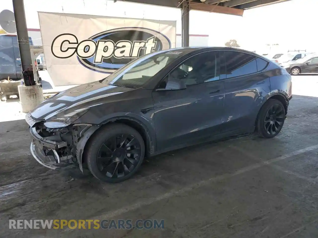 1 Фотография поврежденного автомобиля 7SAYGDEE4NF558374 TESLA MODEL Y 2022