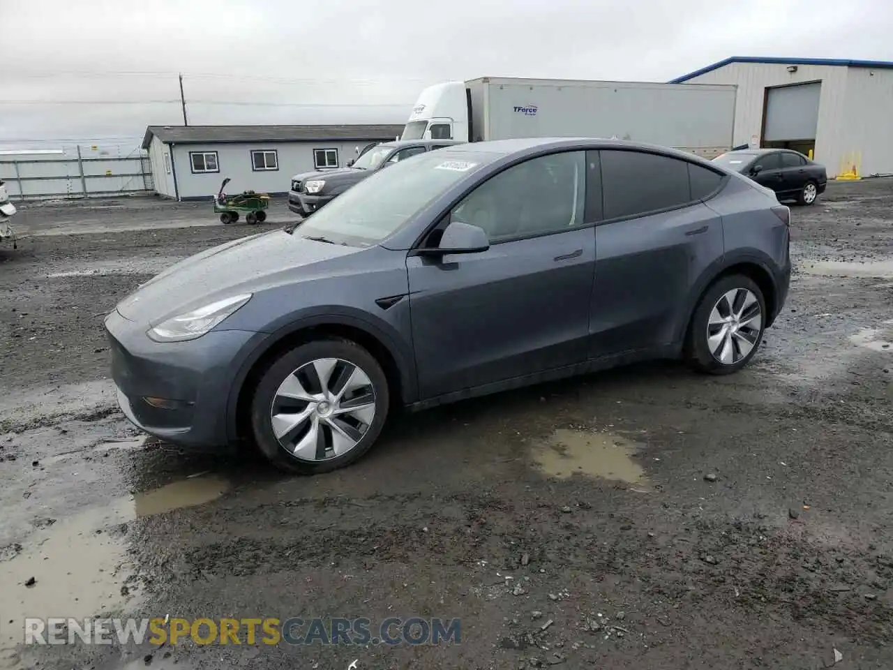 1 Photograph of a damaged car 7SAYGDEE4NF571741 TESLA MODEL Y 2022