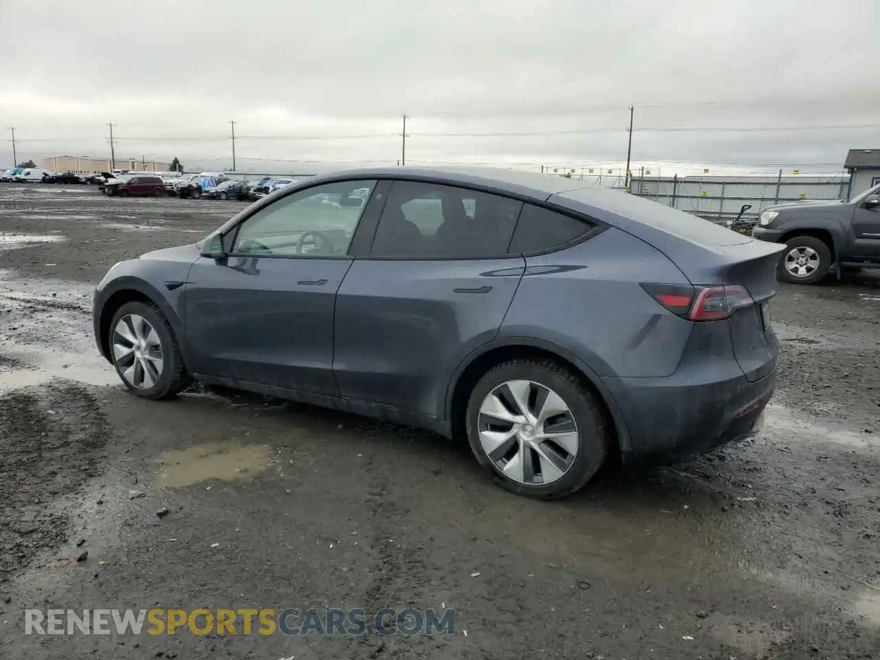 2 Photograph of a damaged car 7SAYGDEE4NF571741 TESLA MODEL Y 2022