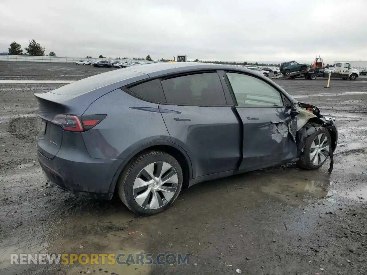3 Photograph of a damaged car 7SAYGDEE4NF571741 TESLA MODEL Y 2022