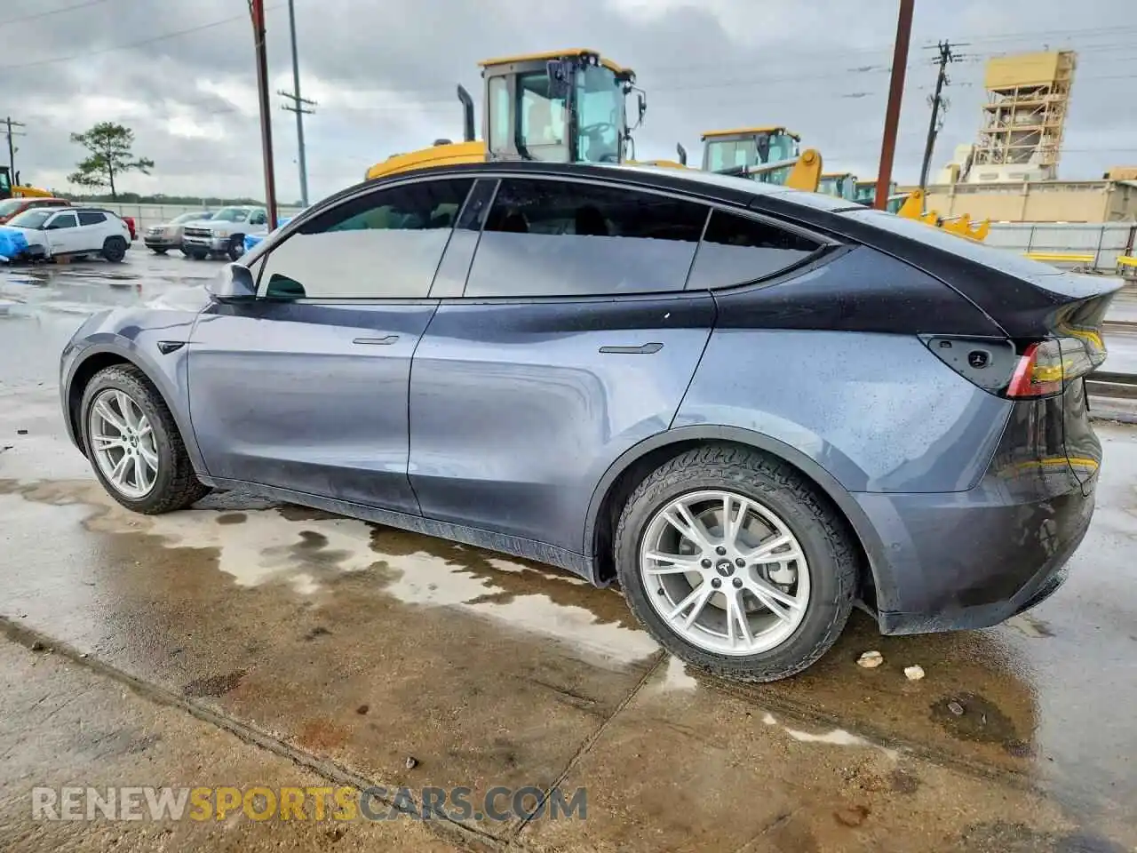 2 fotografías del automóvil dañado 7SAYGDEE5NA008176 TESLA MODEL Y 2022