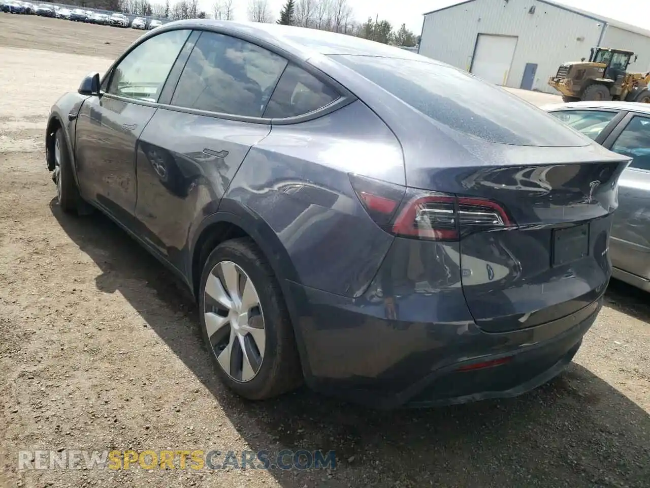 3 Photograph of a damaged car 7SAYGDEE5NF311042 TESLA MODEL Y 2022
