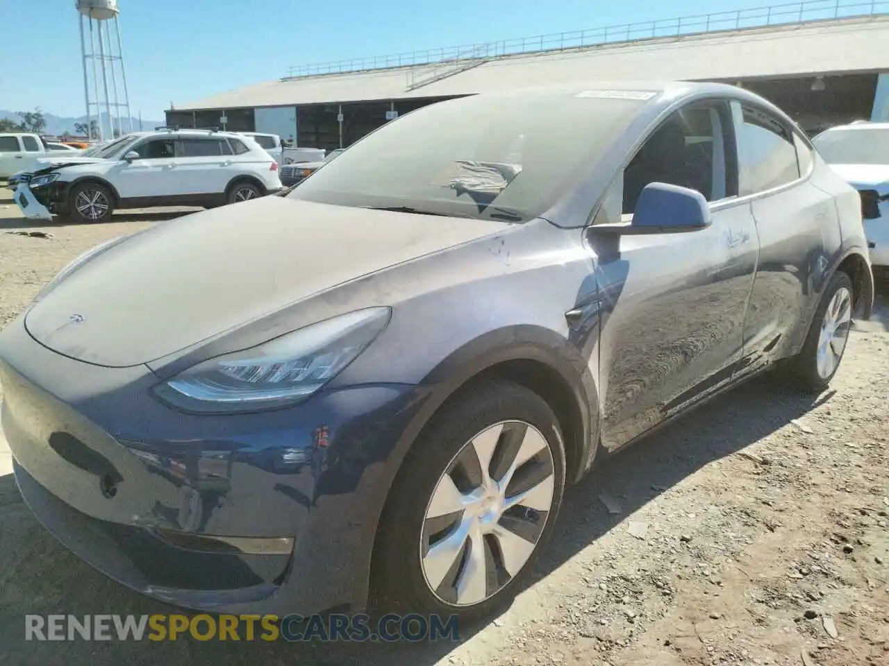 2 Photograph of a damaged car 7SAYGDEE5NF344882 TESLA MODEL Y 2022