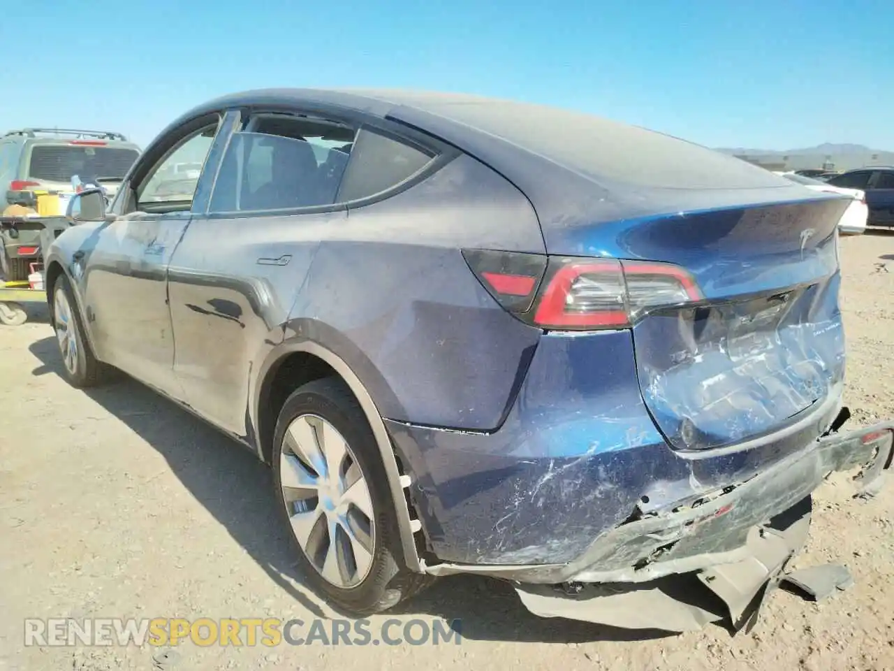 3 Photograph of a damaged car 7SAYGDEE5NF344882 TESLA MODEL Y 2022