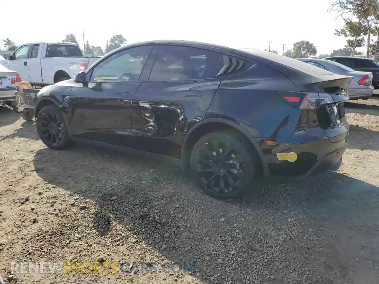 2 Photograph of a damaged car 7SAYGDEE5NF351010 TESLA MODEL Y 2022