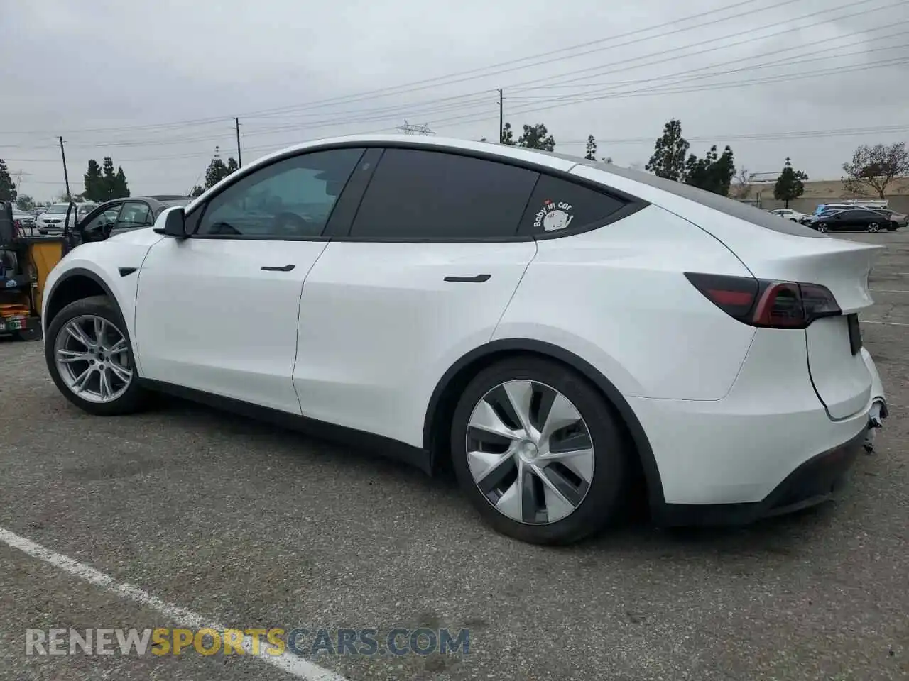 2 Photograph of a damaged car 7SAYGDEE5NF352075 TESLA MODEL Y 2022