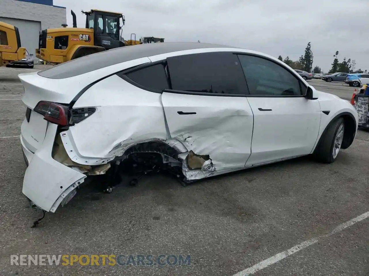 3 Photograph of a damaged car 7SAYGDEE5NF352075 TESLA MODEL Y 2022
