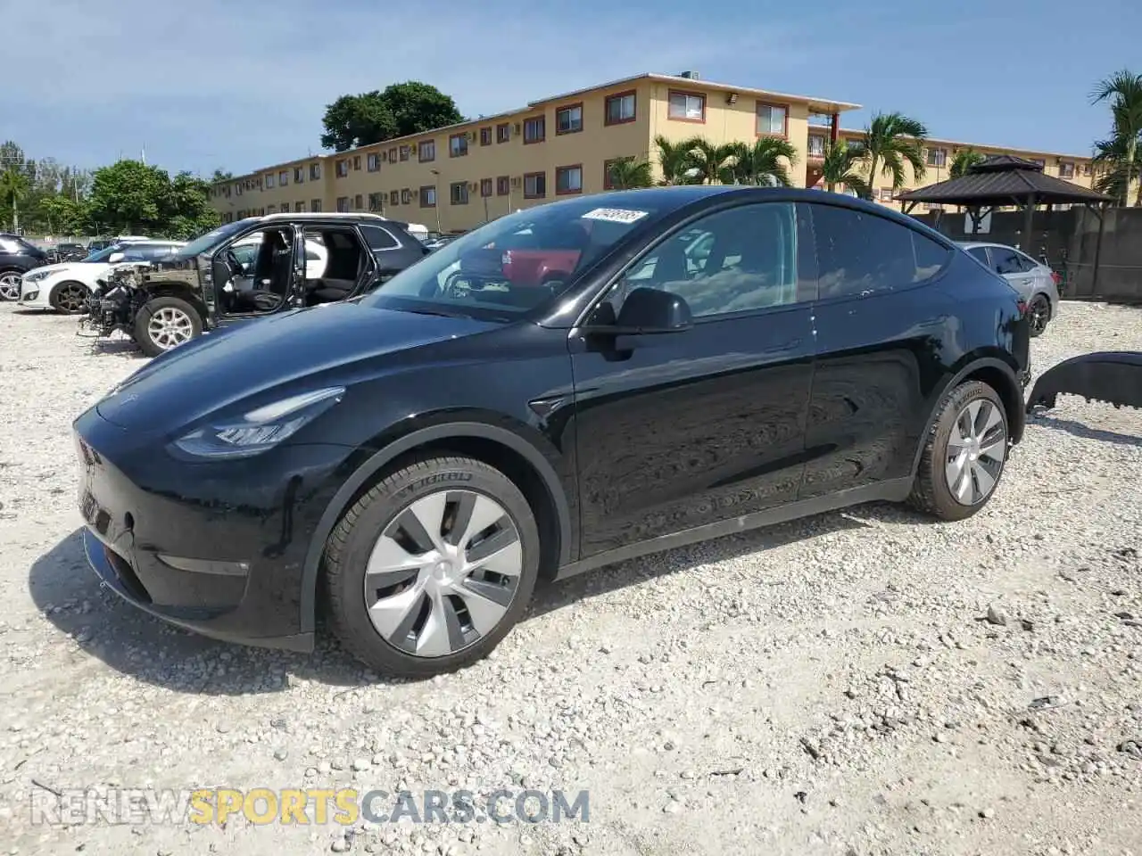 1 Photograph of a damaged car 7SAYGDEE5NF354599 TESLA MODEL Y 2022