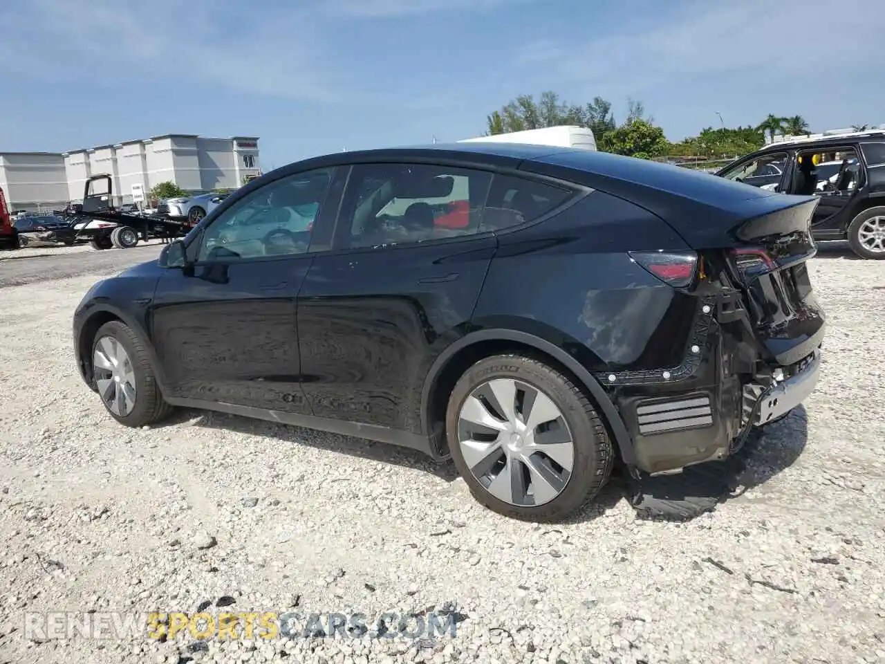 2 Photograph of a damaged car 7SAYGDEE5NF354599 TESLA MODEL Y 2022
