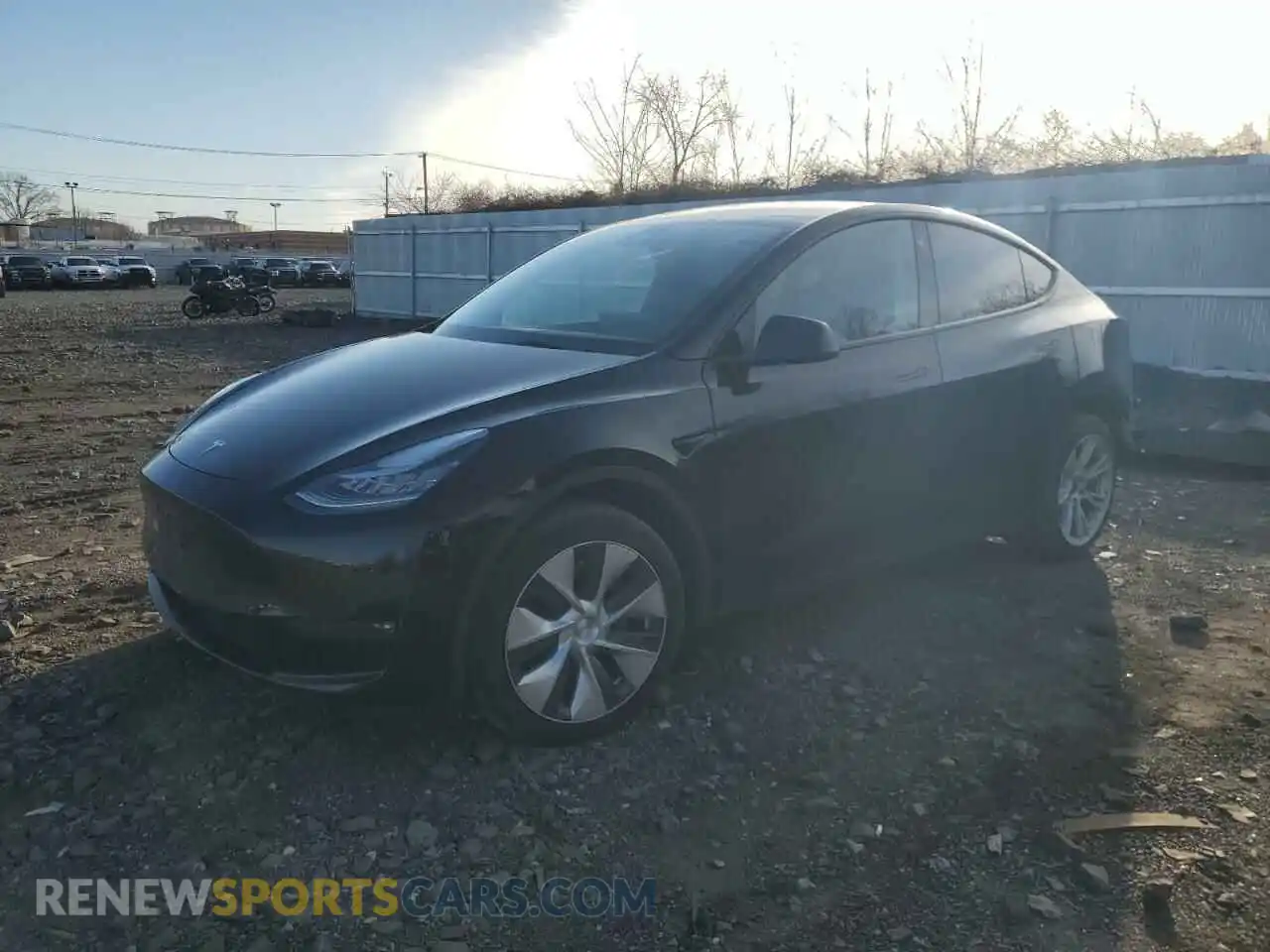 1 Photograph of a damaged car 7SAYGDEE5NF364534 TESLA MODEL Y 2022