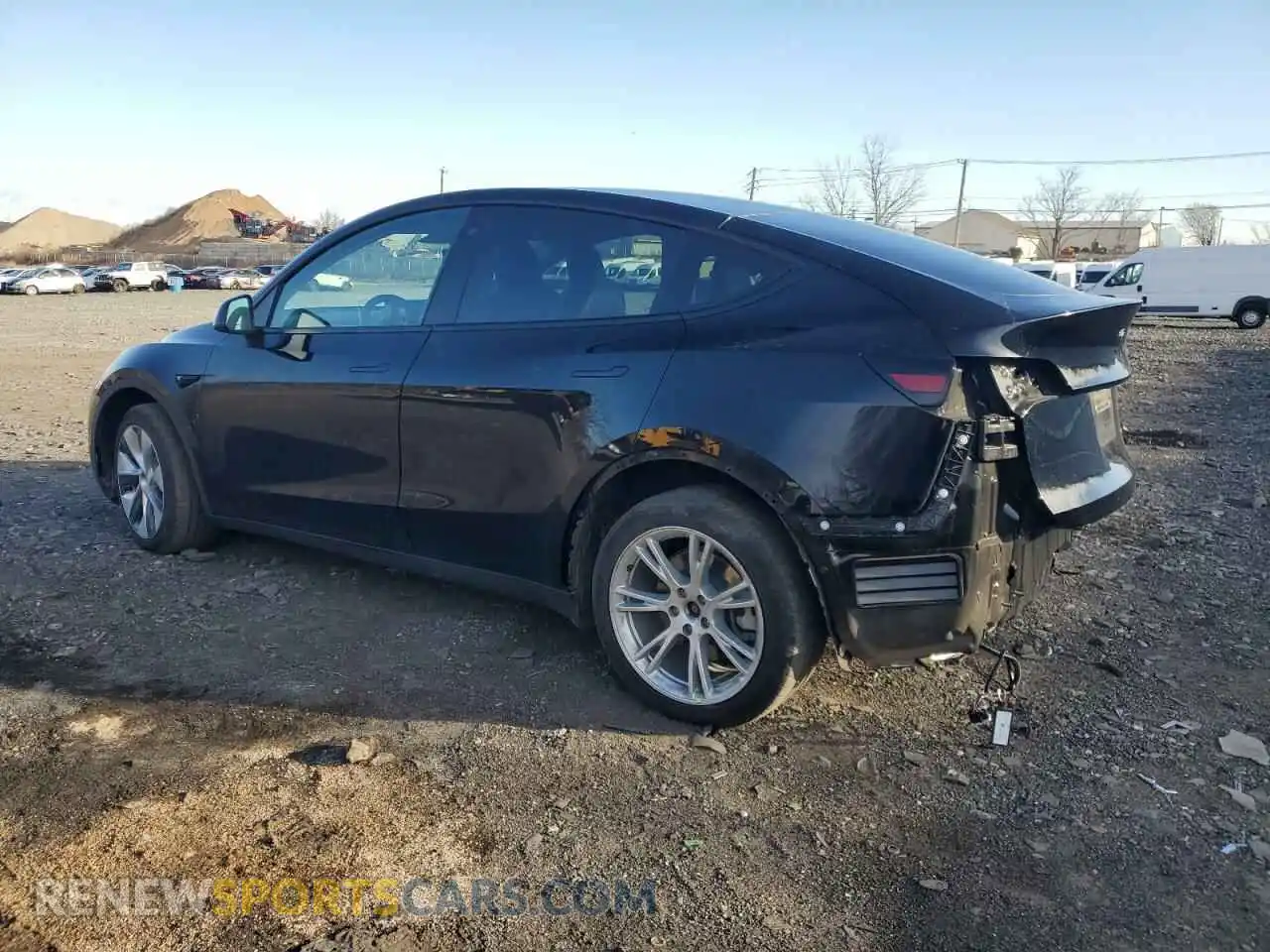 2 Photograph of a damaged car 7SAYGDEE5NF364534 TESLA MODEL Y 2022