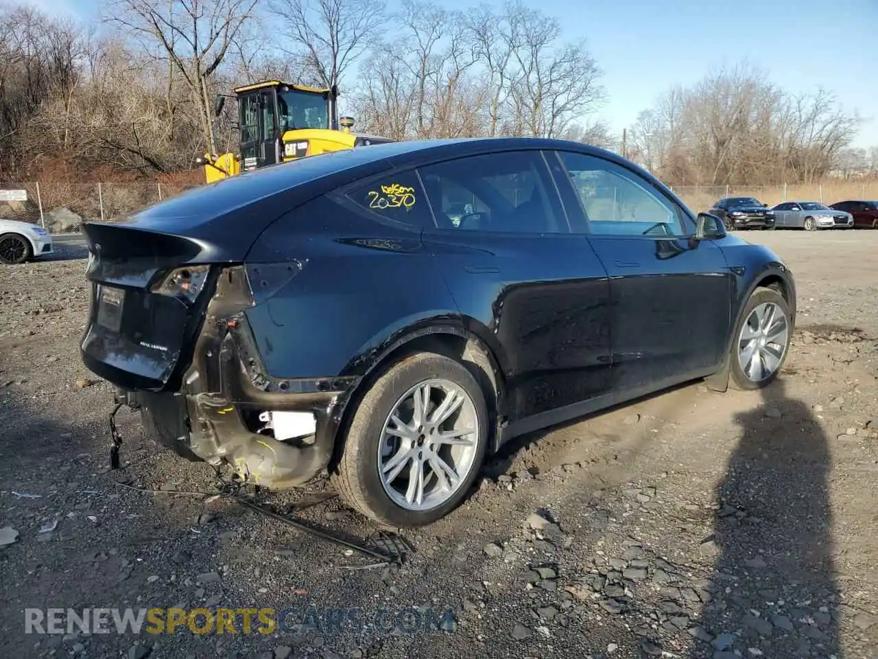 3 Photograph of a damaged car 7SAYGDEE5NF364534 TESLA MODEL Y 2022