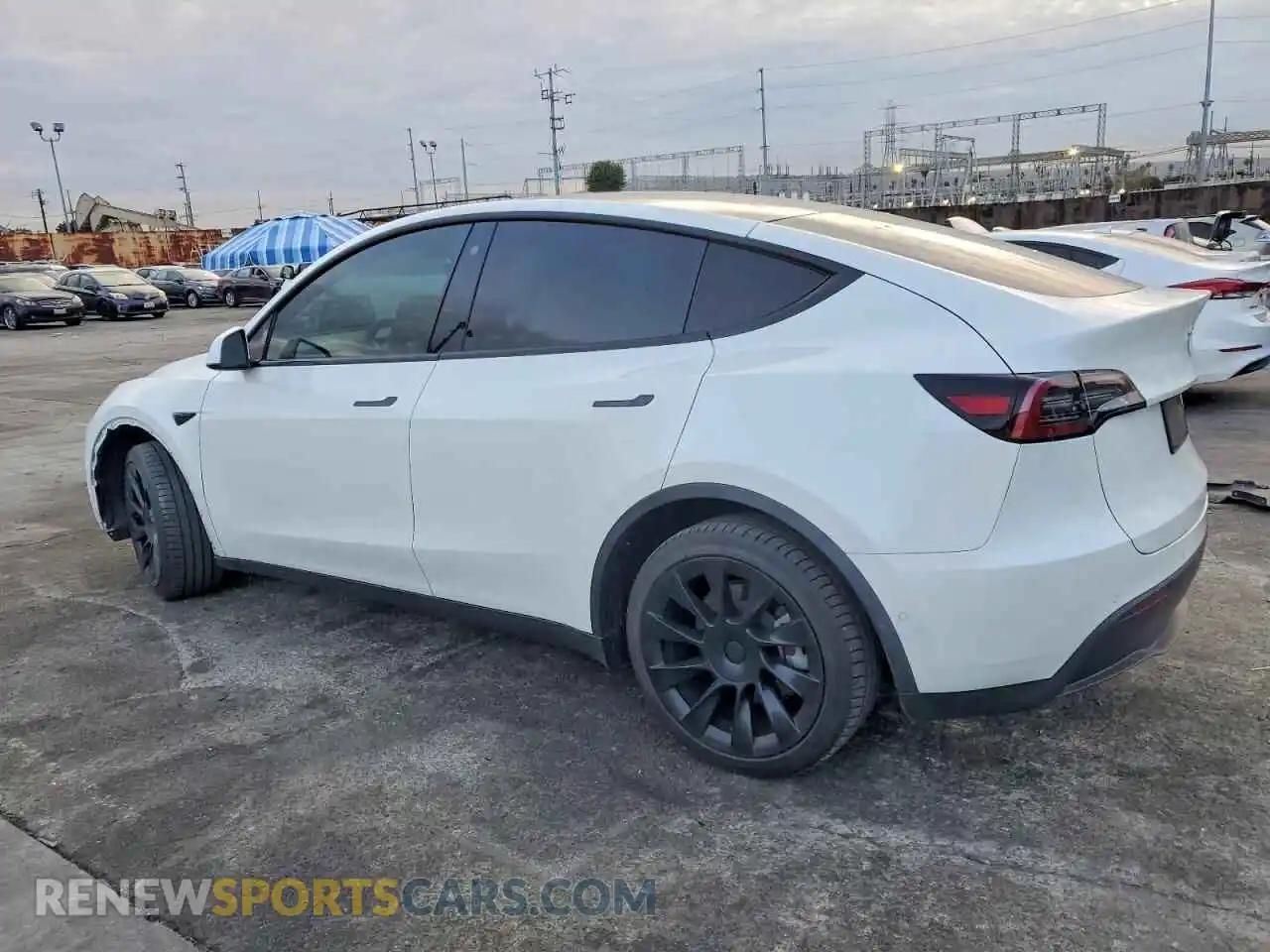 2 Photograph of a damaged car 7SAYGDEE5NF364906 TESLA MODEL Y 2022