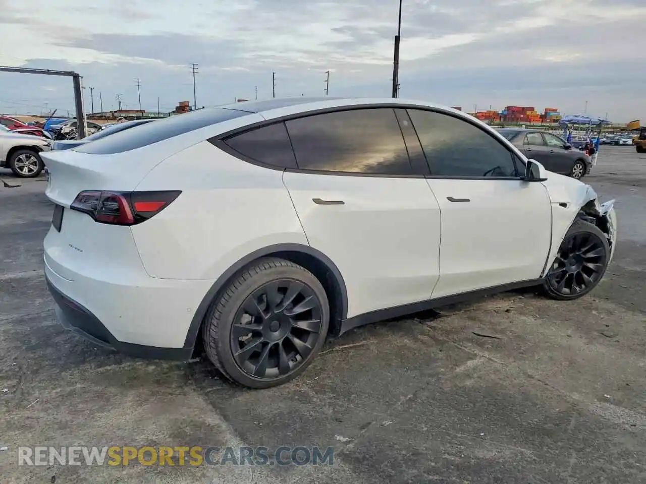 3 Photograph of a damaged car 7SAYGDEE5NF364906 TESLA MODEL Y 2022