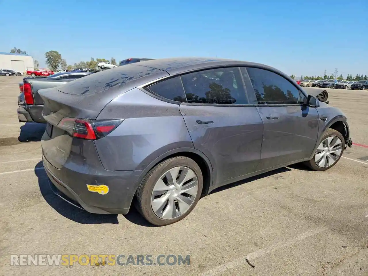 3 Photograph of a damaged car 7SAYGDEE5NF371788 TESLA MODEL Y 2022