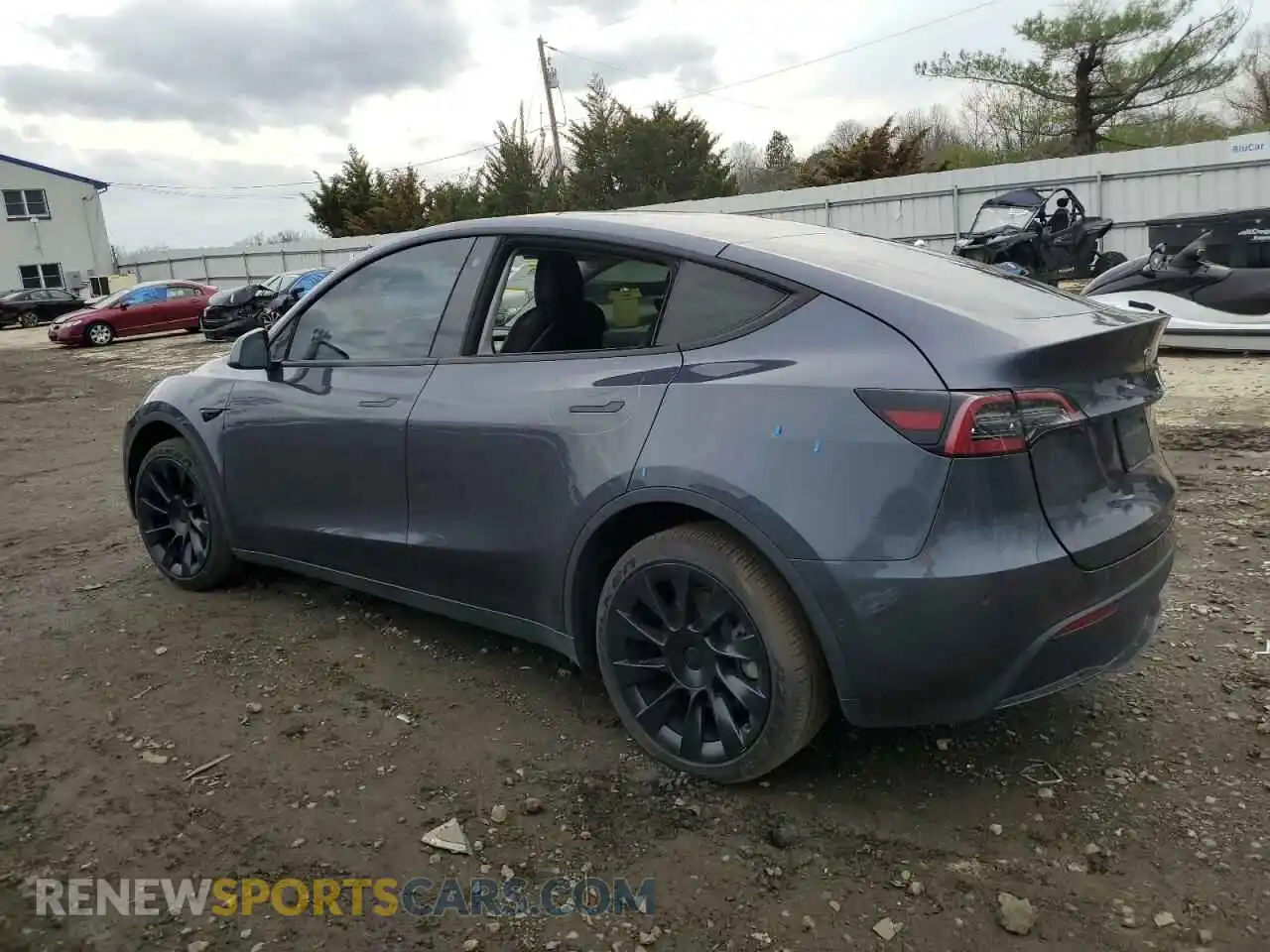 2 Photograph of a damaged car 7SAYGDEE5NF376005 TESLA MODEL Y 2022