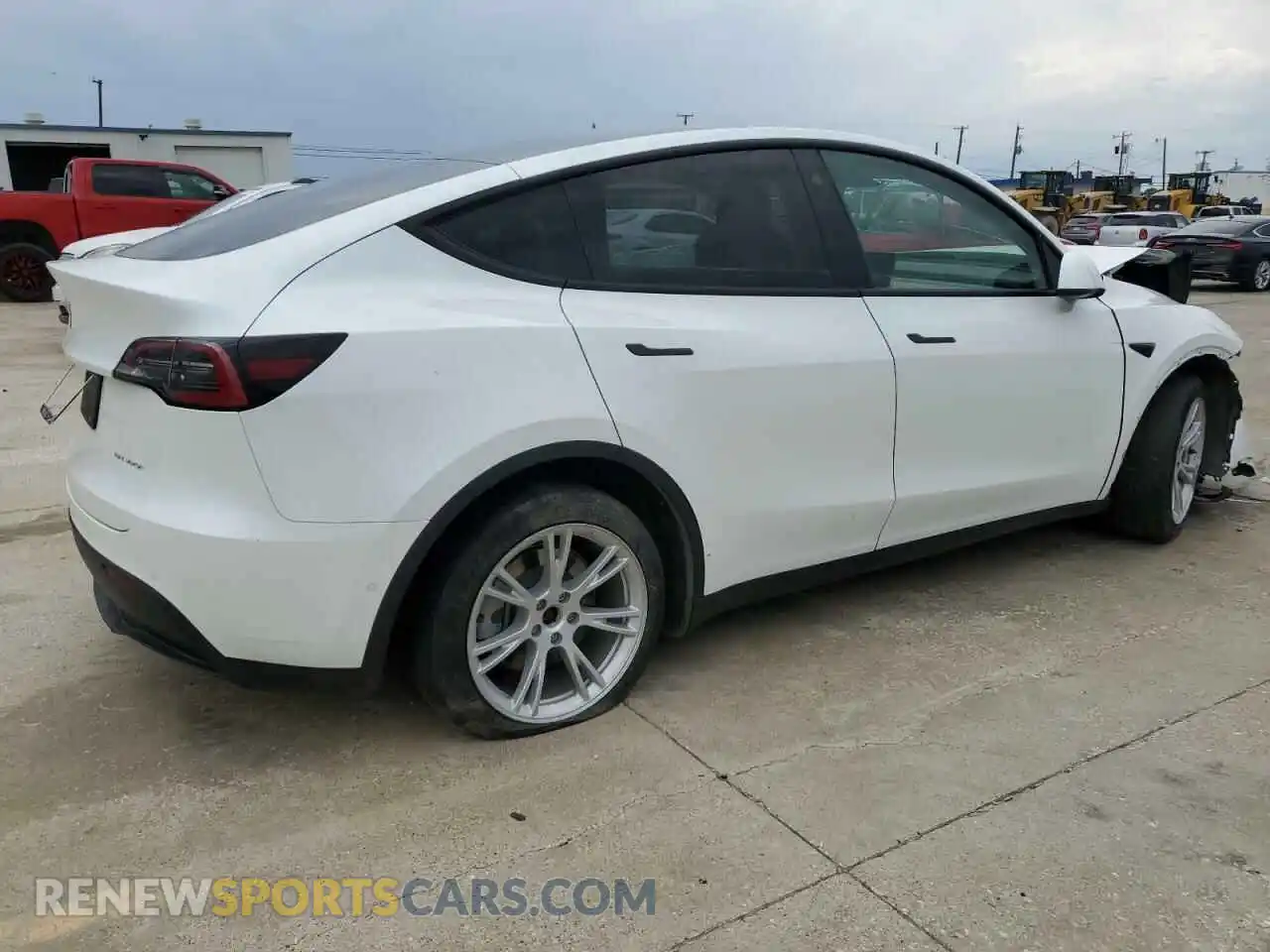 3 Photograph of a damaged car 7SAYGDEE5NF387814 TESLA MODEL Y 2022