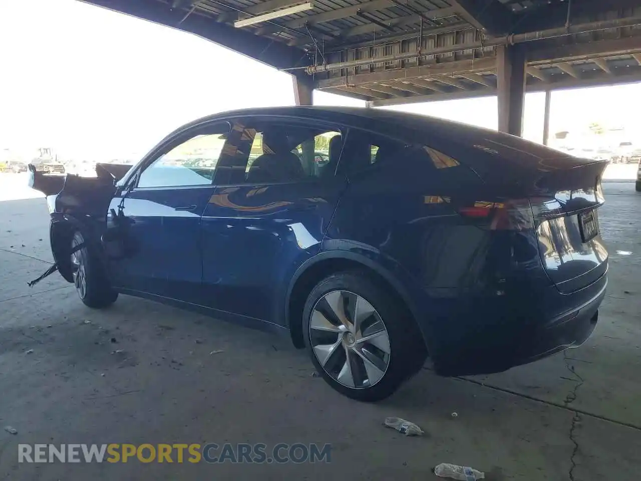 2 fotografías del automóvil dañado 7SAYGDEE5NF427650 TESLA MODEL Y 2022