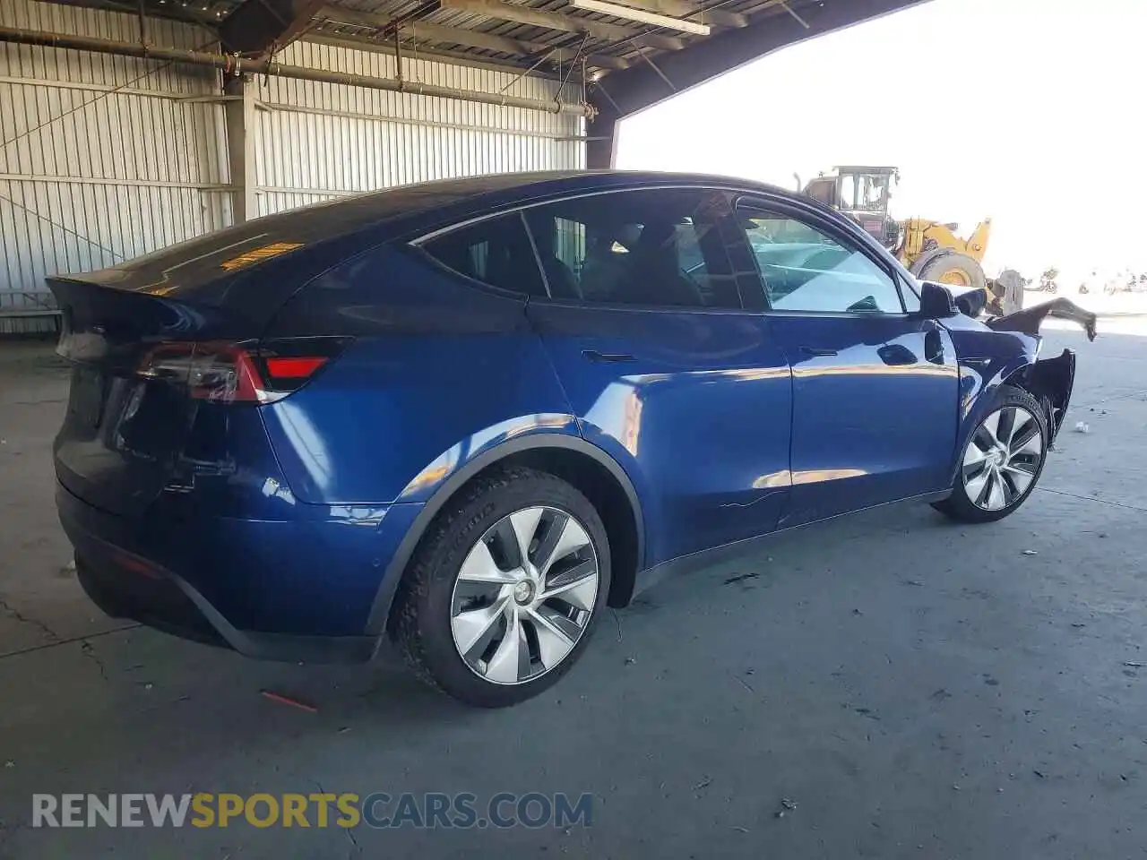 3 fotografías del automóvil dañado 7SAYGDEE5NF427650 TESLA MODEL Y 2022