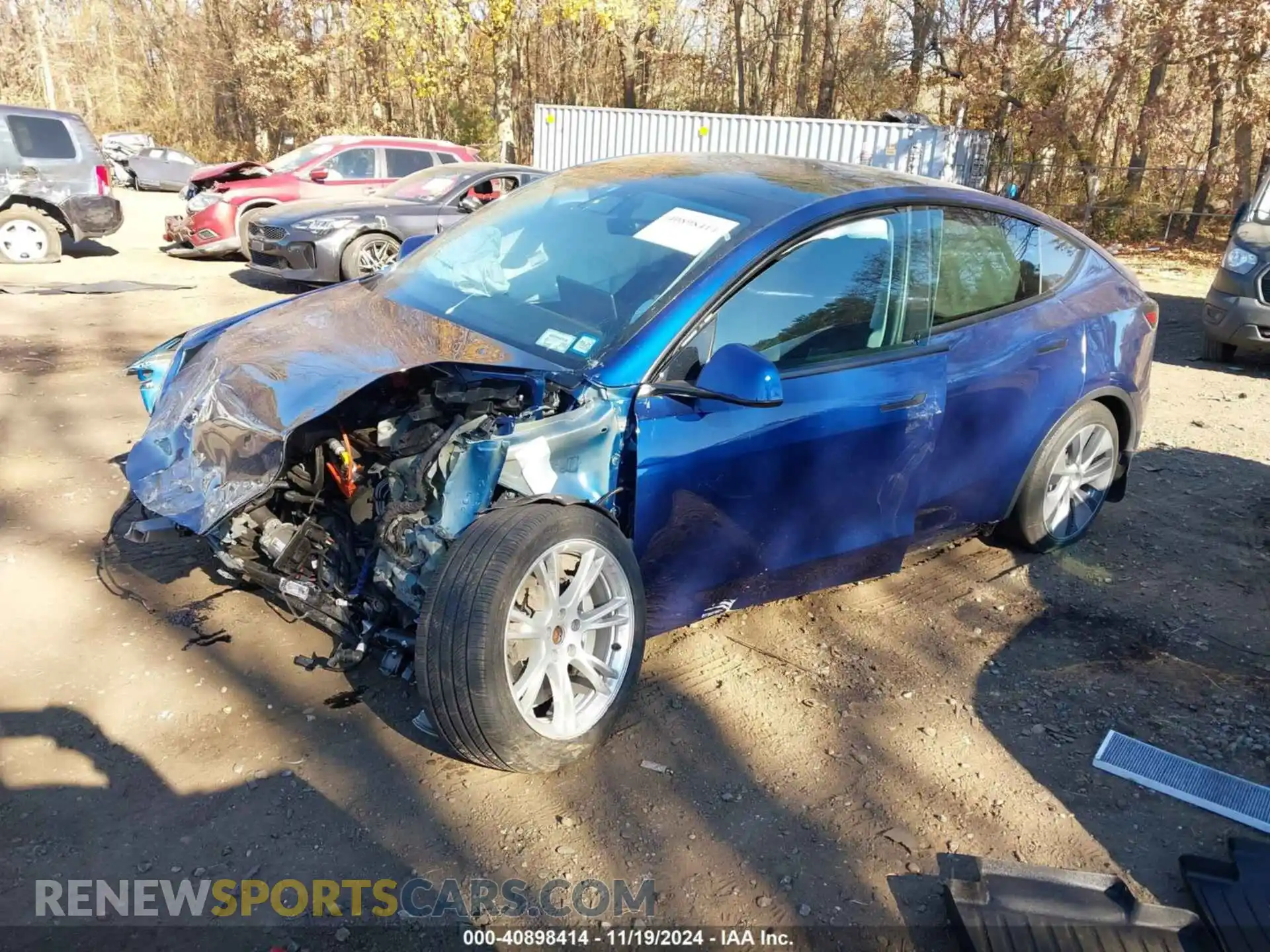 2 Photograph of a damaged car 7SAYGDEE5NF440642 TESLA MODEL Y 2022