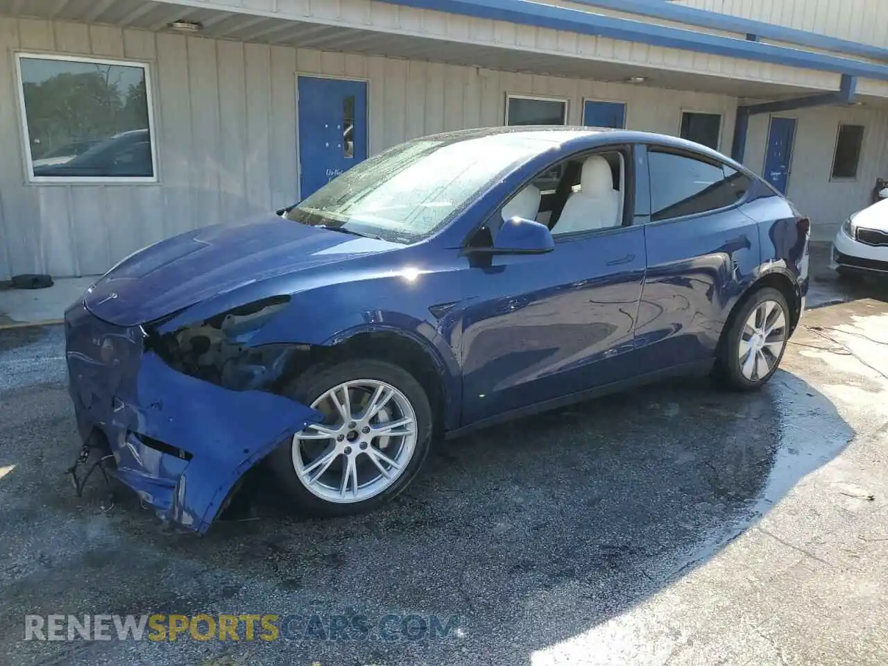 1 Photograph of a damaged car 7SAYGDEE5NF464651 TESLA MODEL Y 2022