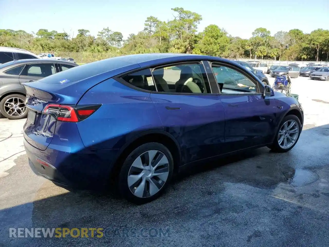 3 Photograph of a damaged car 7SAYGDEE5NF464651 TESLA MODEL Y 2022