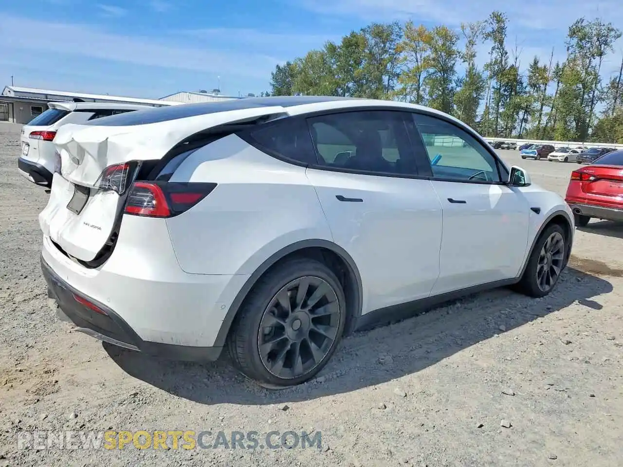 3 Photograph of a damaged car 7SAYGDEE5NF481515 TESLA MODEL Y 2022