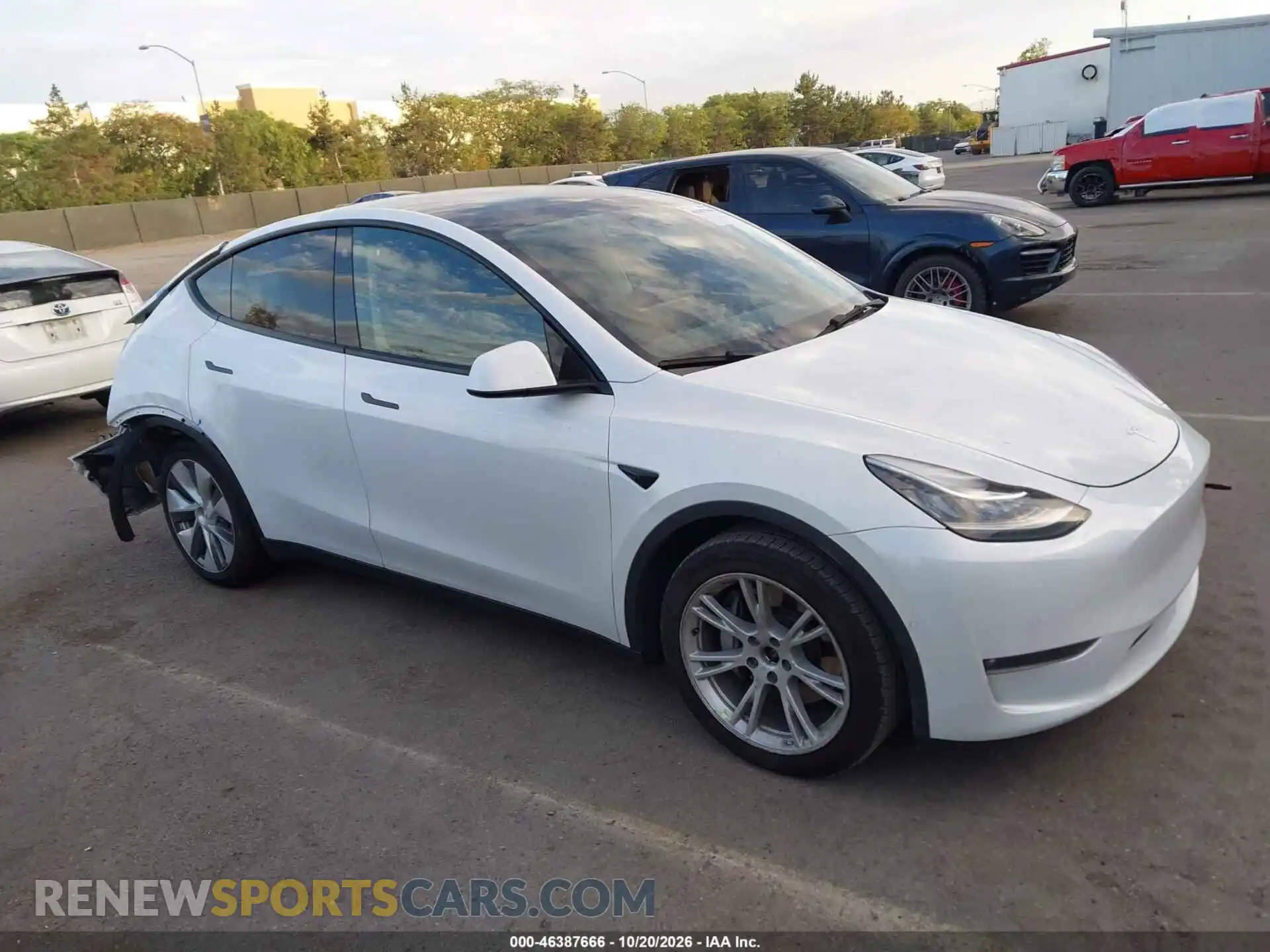 1 Photograph of a damaged car 7SAYGDEE5NF504310 TESLA MODEL Y 2022