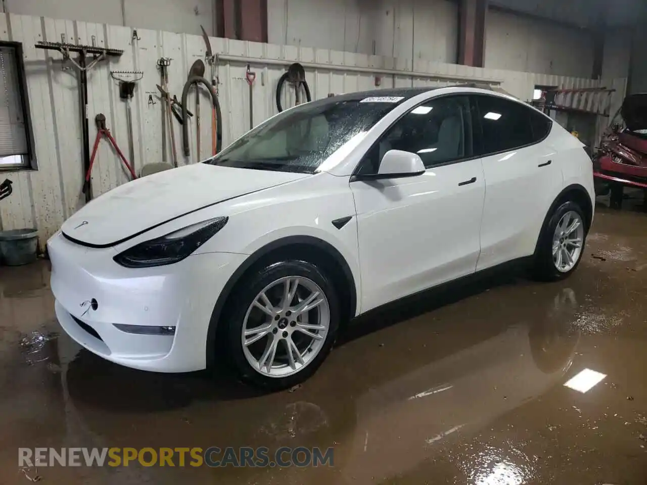 1 Photograph of a damaged car 7SAYGDEE5NF532141 TESLA MODEL Y 2022