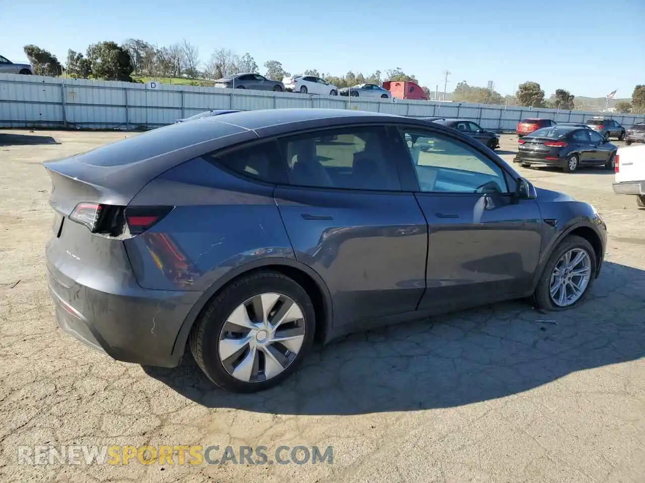 3 Photograph of a damaged car 7SAYGDEE5NF553071 TESLA MODEL Y 2022