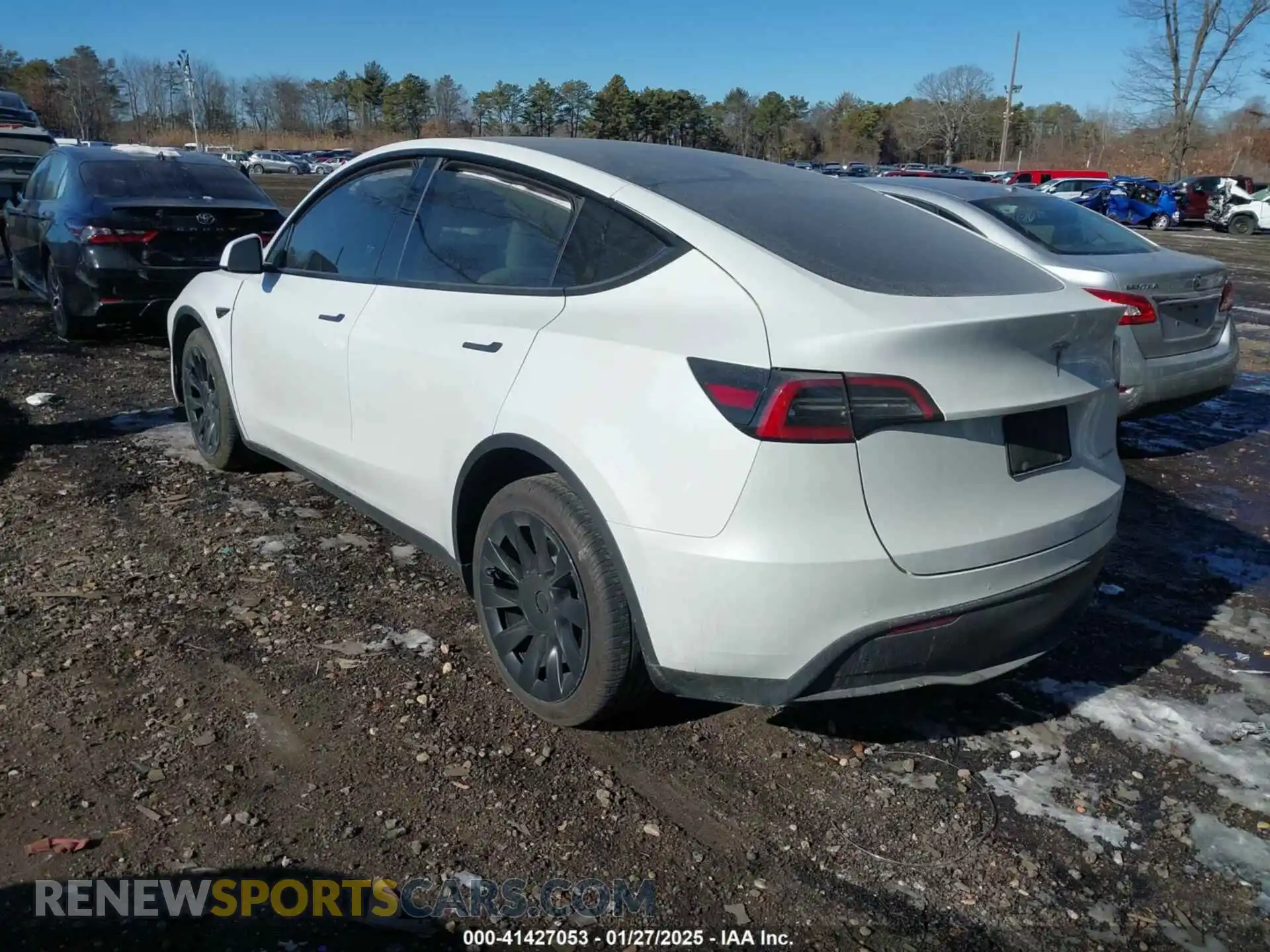 3 Photograph of a damaged car 7SAYGDEE5NF562725 TESLA MODEL Y 2022