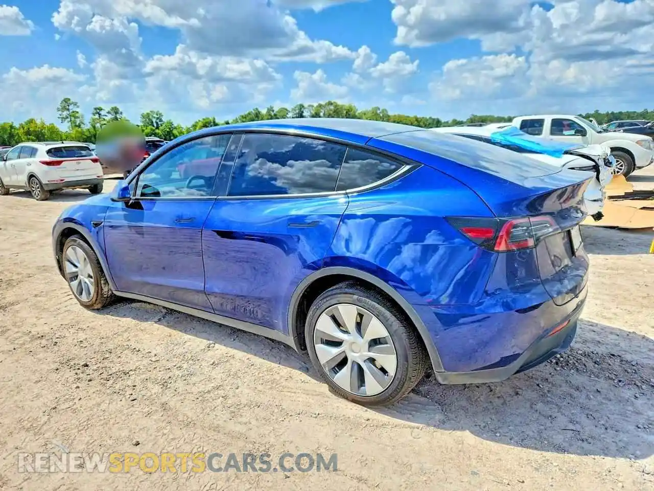 2 Photograph of a damaged car 7SAYGDEE6NA002497 TESLA MODEL Y 2022
