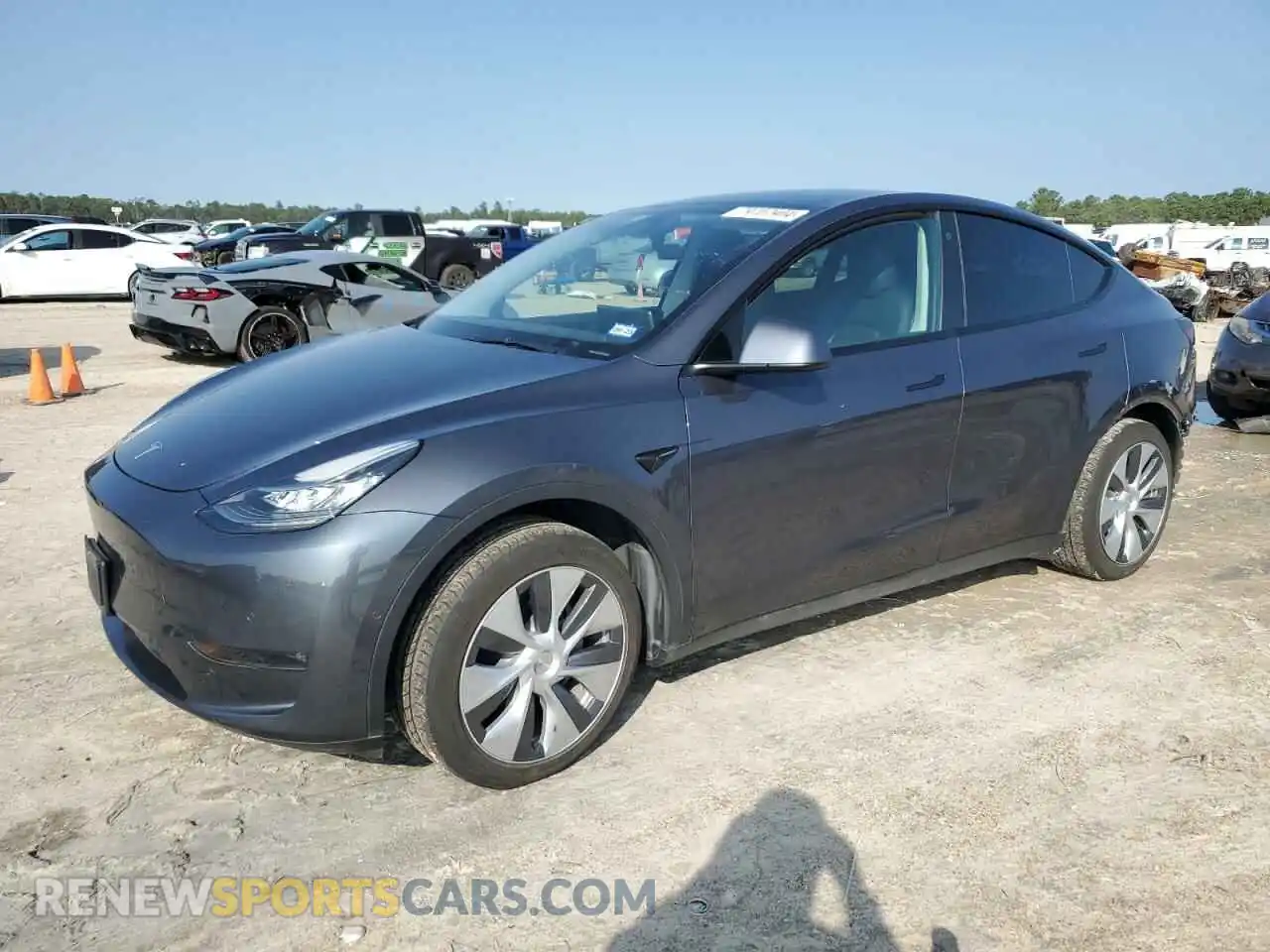 1 Фотография поврежденного автомобиля 7SAYGDEE6NA003424 TESLA MODEL Y 2022