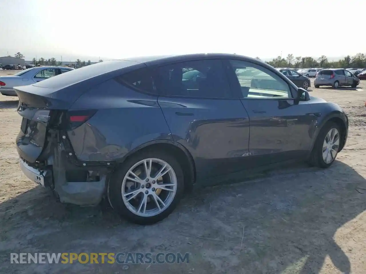 3 Фотография поврежденного автомобиля 7SAYGDEE6NA003424 TESLA MODEL Y 2022