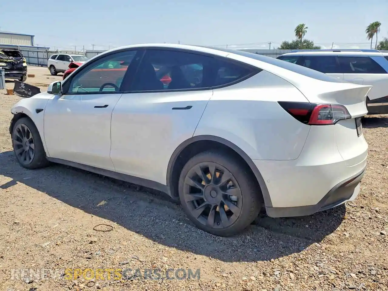2 Photograph of a damaged car 7SAYGDEE6NA010454 TESLA MODEL Y 2022
