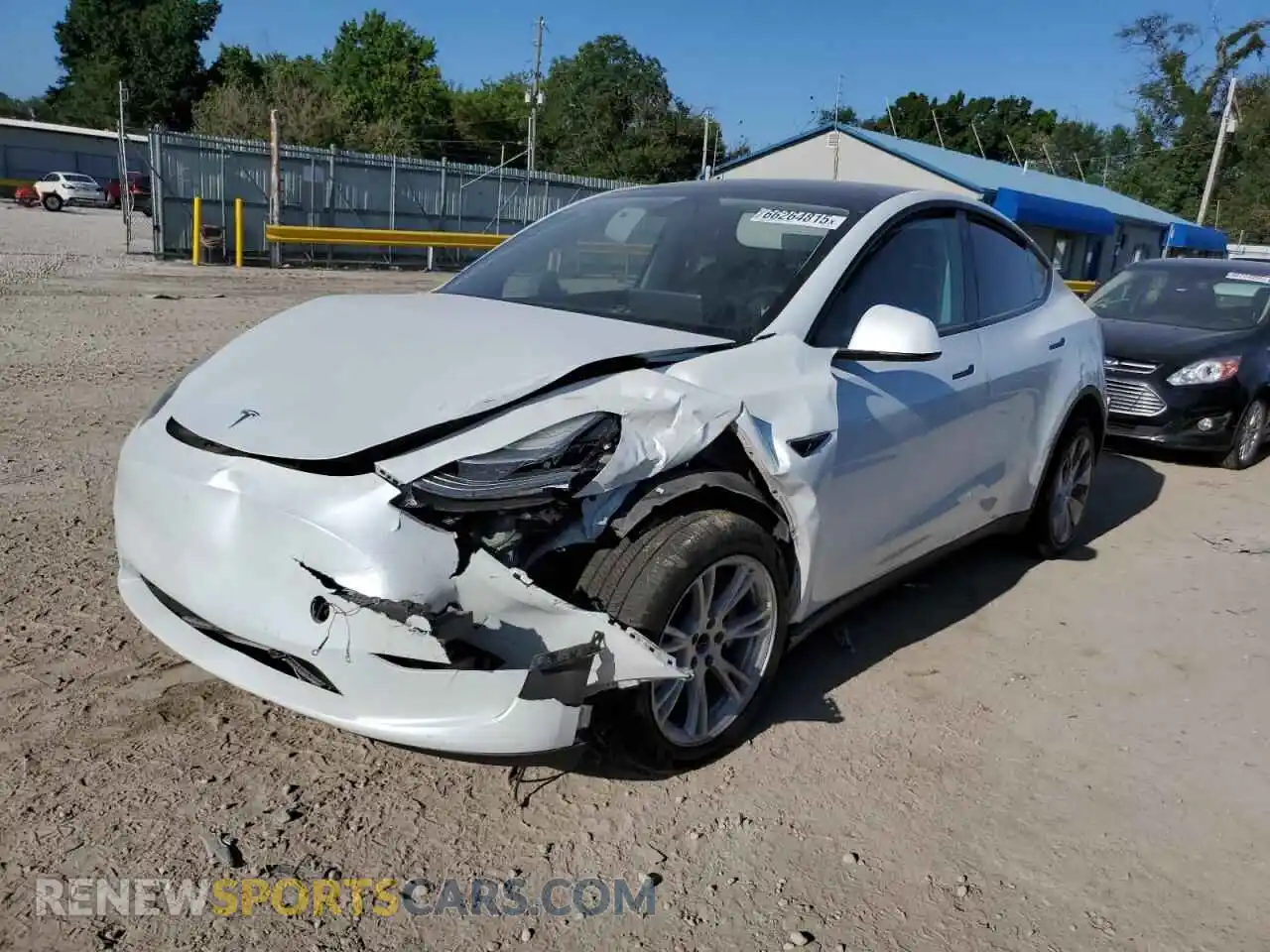 1 Photograph of a damaged car 7SAYGDEE6NA013094 TESLA MODEL Y 2022